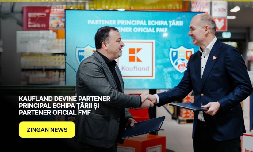 Kaufland devine Partener Principal Echipa Țării și Partener Oficial FMF