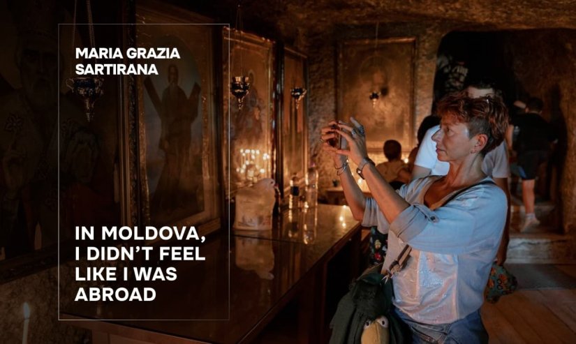Maria Grazia Sartirana. In Moldova, I didn’t feel like I was abroad