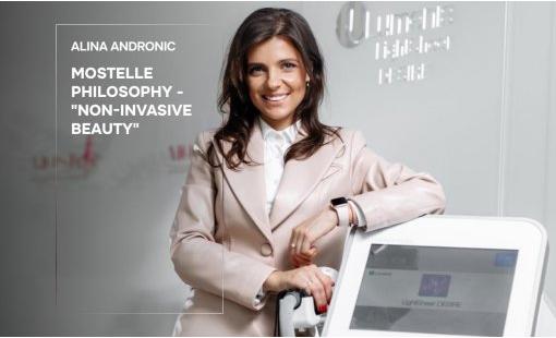 Alina Andronic. Mostelle Philisophy -"non-invasive beauty"