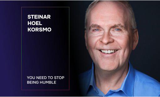 Steinar Hoel Korsmo. You need to stop being humble