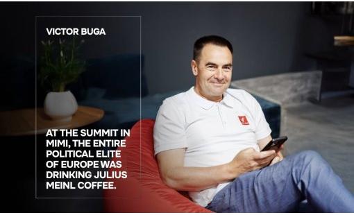 Victor Buga. At the summit in Mimi, the entire political elite of Europe was drinking Julius Meinl coffee