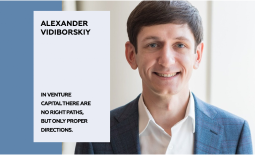 Alexander Vidiborskiy. In Venture, there are no right paths, but only proper directions.