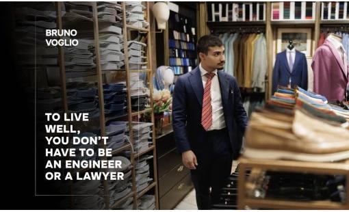 Bruno Voglio. To live well, you don’t have to be an engineer or a lawyer