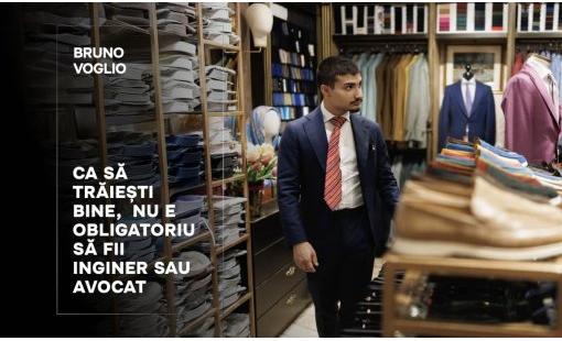 Bruno Voglio. Ca să trăiești bine, nu e obligatoriu să fii inginer sau avocat