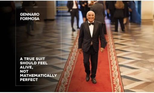 Gennaro Formosa. A true suit should feel alive, not mathematically perfect