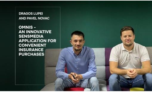 Dragos Lupei and Pavel Novac. OMNIS - an innovative SENSMEDIA application for convenient insurance purchases