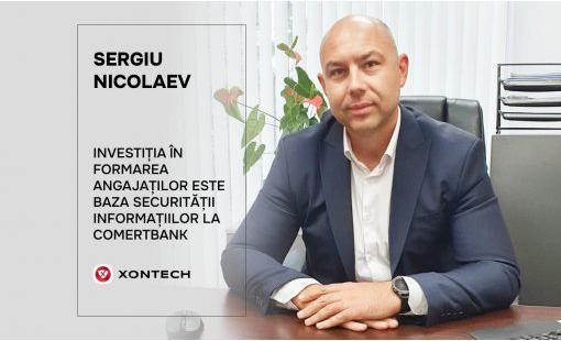 Sergiu Nicolaev: Investiția în formarea angajaților este baza securității informațiilor la Comertbank