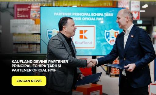 Kaufland devine Partener Principal Echipa Țării și Partener Oficial FMF