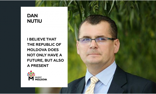 Dan Nuțiu. I believe that the Republic of Moldova does not only have a future, but also a present.