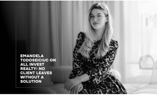 Emanoela Todoseiciuc: No client leaves without a solution