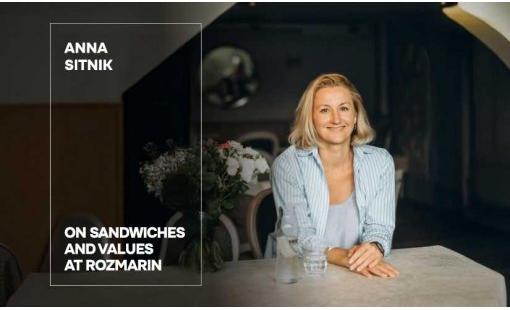 Anna Sitnik. On Sandwiches and Values at Rozmarin