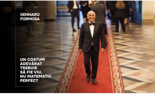 Gennaro Formosa. Un costum adevărat trebuie să fie viu, nu matematic perfect