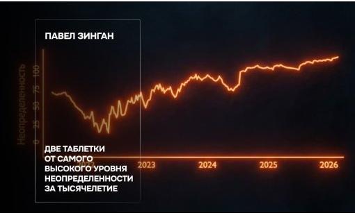 Павел Зинган. Две таблетки от самого высокого уровня неопределенности за тысячелетие