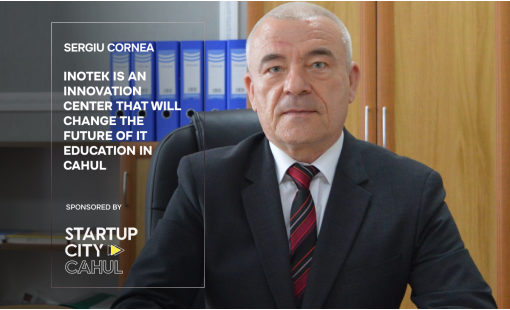 Sergiu Cornea. Inotek is an innovation center that will change the future of IT education in Cahul