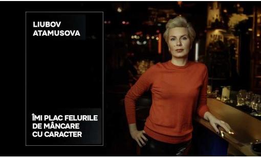 Liubov Atamusova. Îmi plac felurile de mâncare cu caracter